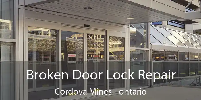 Broken Door Lock Repair Cordova Mines - ontario