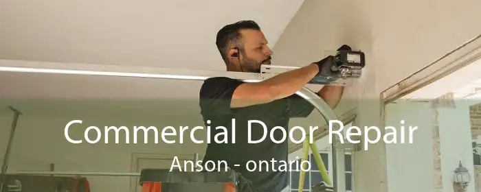 Commercial Door Repair Anson - ontario