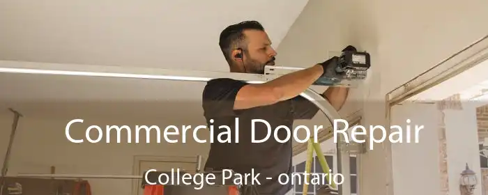 Commercial Door Repair College Park - ontario