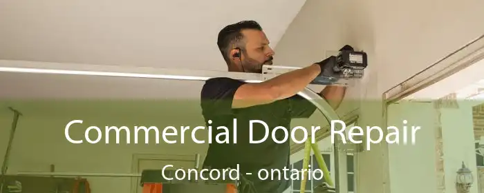 Commercial Door Repair Concord - ontario