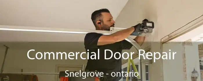 Commercial Door Repair Snelgrove - ontario