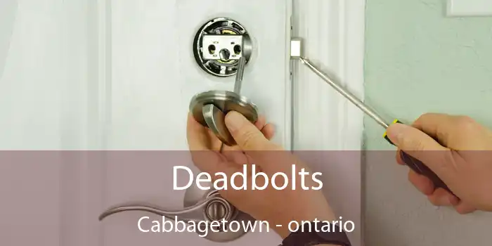 Deadbolts Cabbagetown - ontario