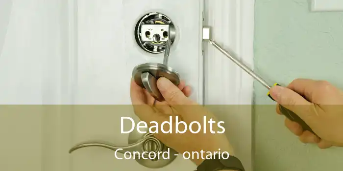 Deadbolts Concord - ontario