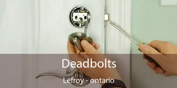 Deadbolts Lefroy - ontario