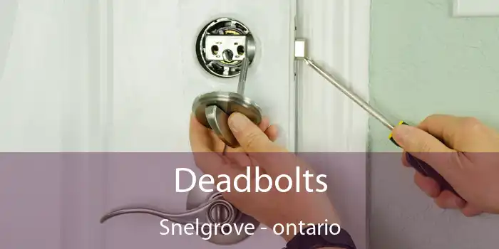 Deadbolts Snelgrove - ontario