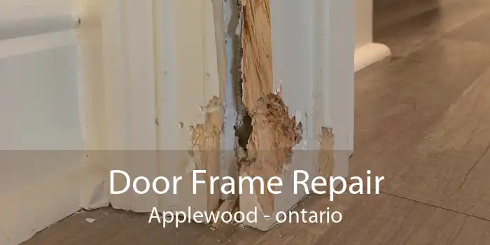 Door Frame Repair Applewood - ontario