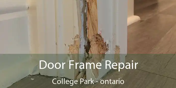 Door Frame Repair College Park - ontario