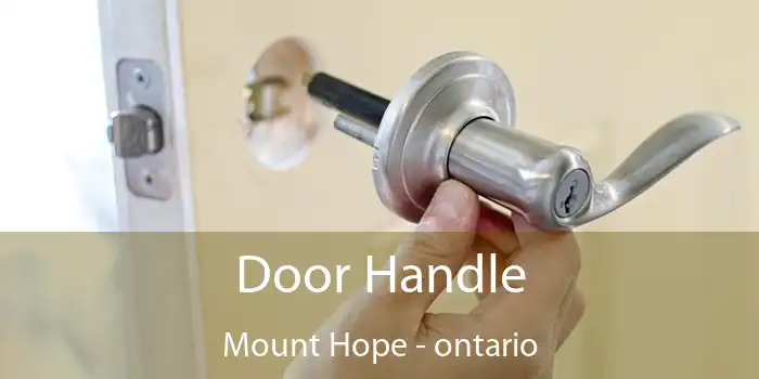 Door Handle Mount Hope - ontario