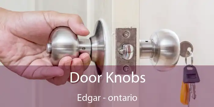 Door Knobs Edgar - ontario