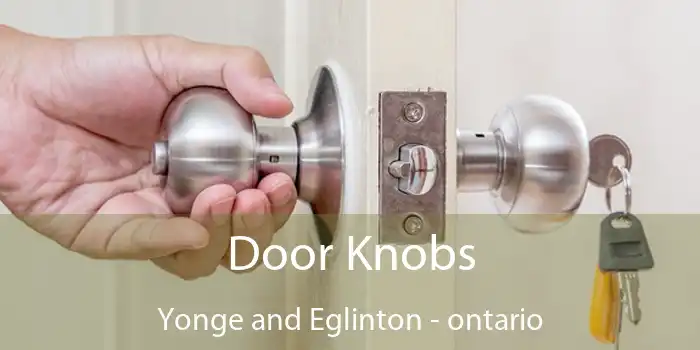 Door Knobs Yonge and Eglinton - ontario