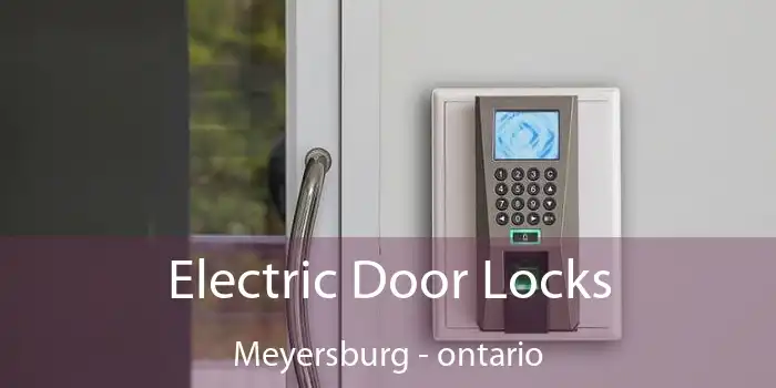 Electric Door Locks Meyersburg - ontario