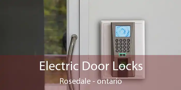 Electric Door Locks Rosedale - ontario