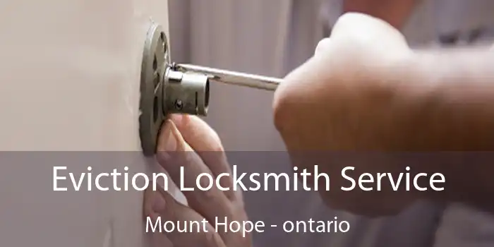 Eviction Locksmith Service Mount Hope - ontario