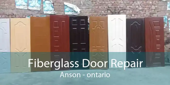Fiberglass Door Repair Anson - ontario