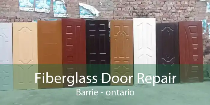 Fiberglass Door Repair Barrie - ontario