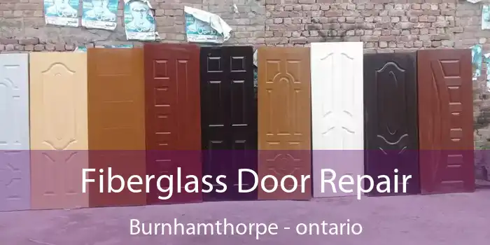 Fiberglass Door Repair Burnhamthorpe - ontario