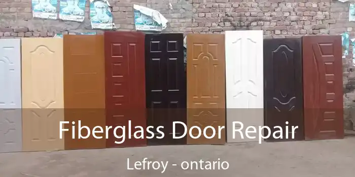 Fiberglass Door Repair Lefroy - ontario