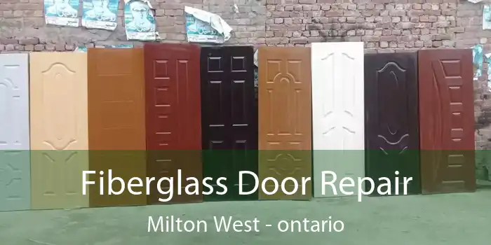 Fiberglass Door Repair Milton West - ontario