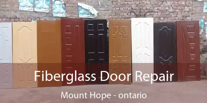 Fiberglass Door Repair Mount Hope - ontario