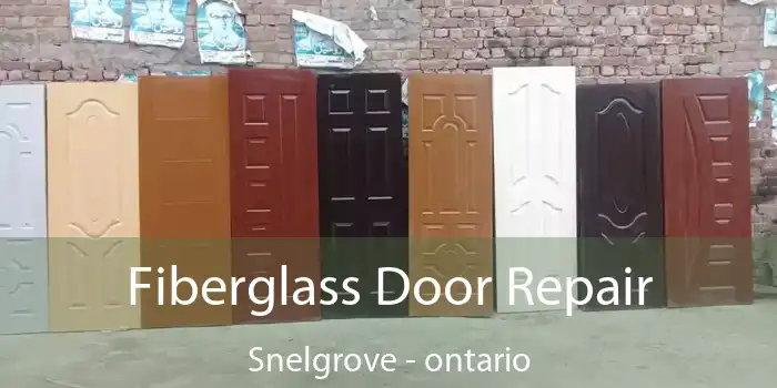 Fiberglass Door Repair Snelgrove - ontario