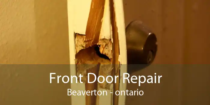 Front Door Repair Beaverton - ontario