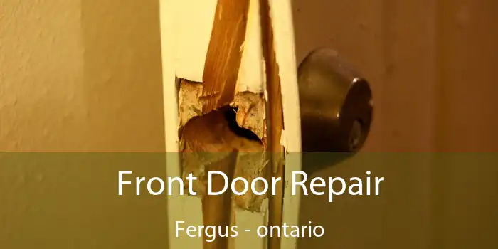 Front Door Repair Fergus - ontario