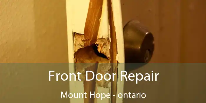 Front Door Repair Mount Hope - ontario