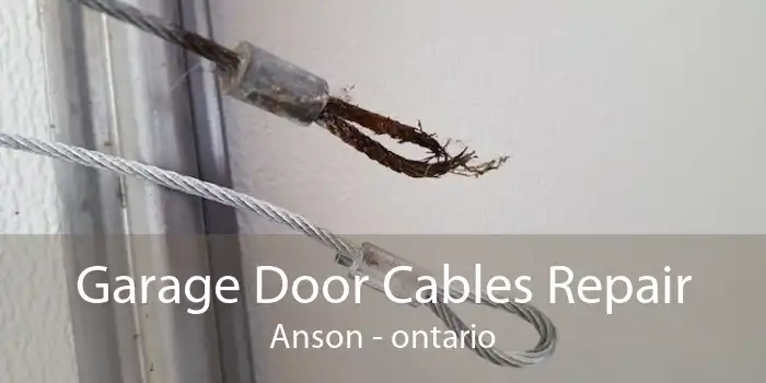 Garage Door Cables Repair Anson - ontario