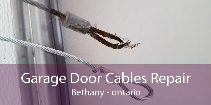Garage Door Cables Repair Bethany - ontario