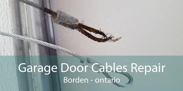 Garage Door Cables Repair Borden - ontario