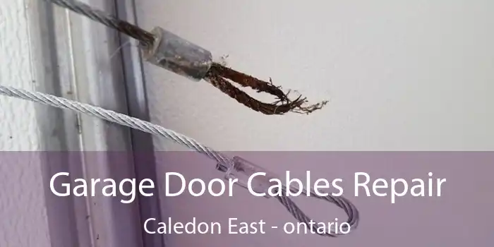 Garage Door Cables Repair Caledon East - ontario