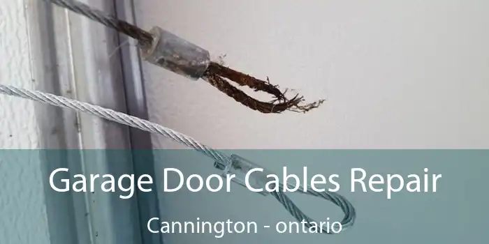 Garage Door Cables Repair Cannington - ontario