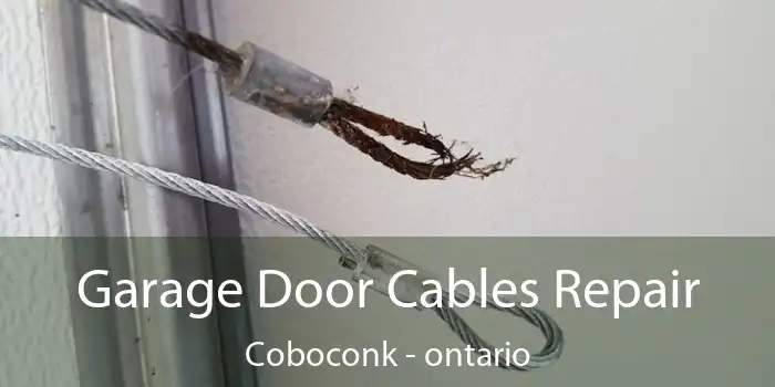 Garage Door Cables Repair Coboconk - ontario
