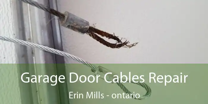 Garage Door Cables Repair Erin Mills - ontario