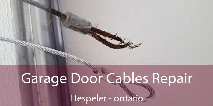 Garage Door Cables Repair Hespeler - ontario