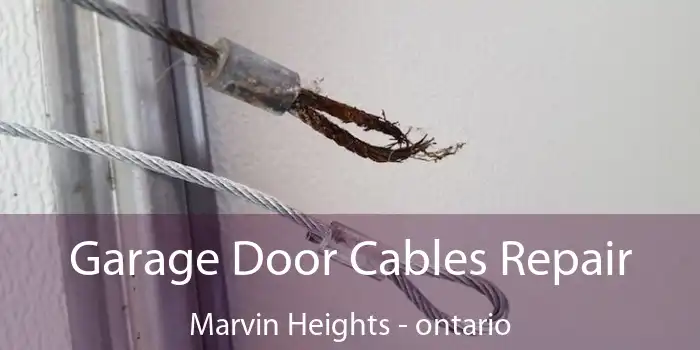 Garage Door Cables Repair Marvin Heights - ontario
