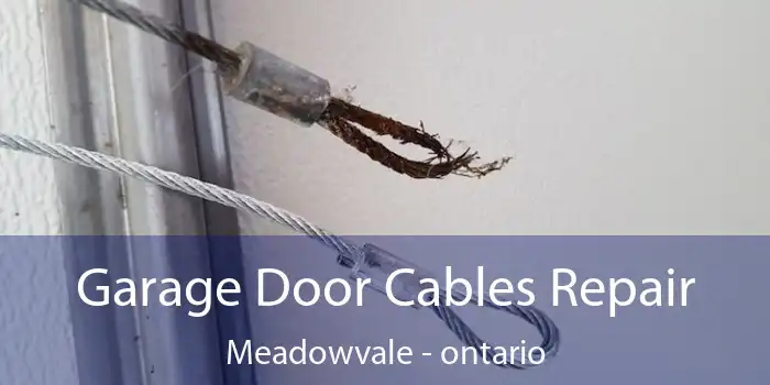 Garage Door Cables Repair Meadowvale - ontario
