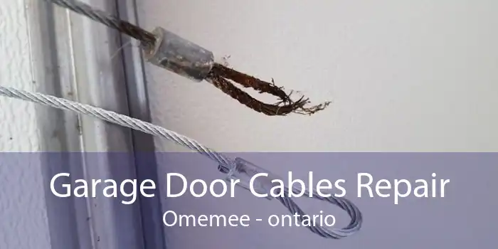 Garage Door Cables Repair Omemee - ontario
