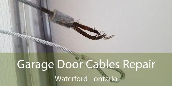 Garage Door Cables Repair Waterford - ontario