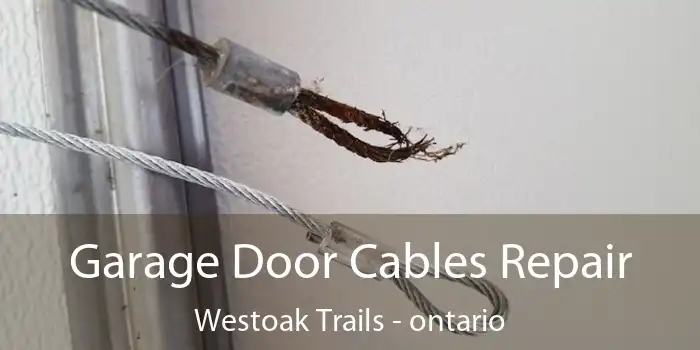 Garage Door Cables Repair Westoak Trails - ontario