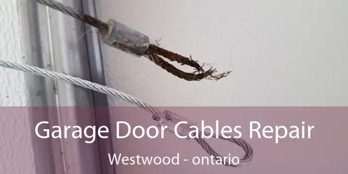 Garage Door Cables Repair Westwood - ontario