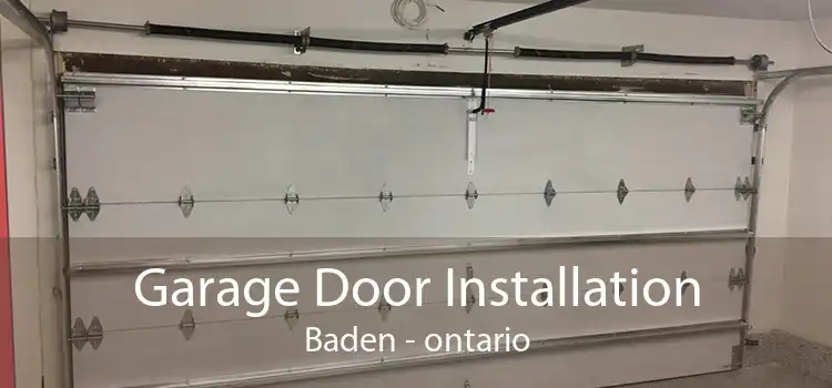 Garage Door Installation Baden - ontario