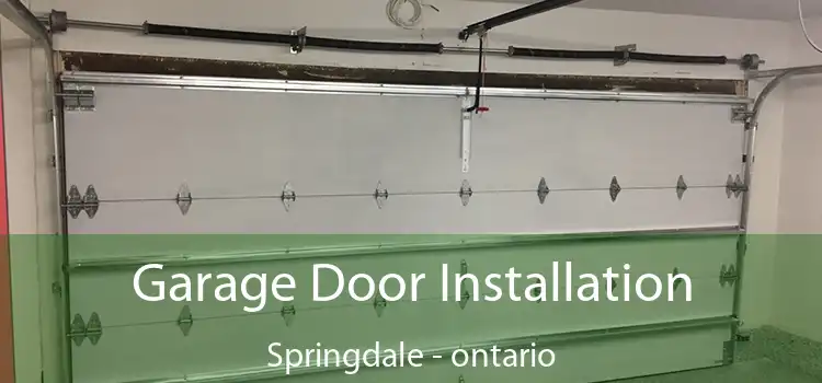 Garage Door Installation Springdale - ontario