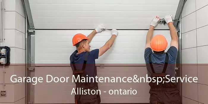 Garage Door Maintenance Service Alliston - ontario