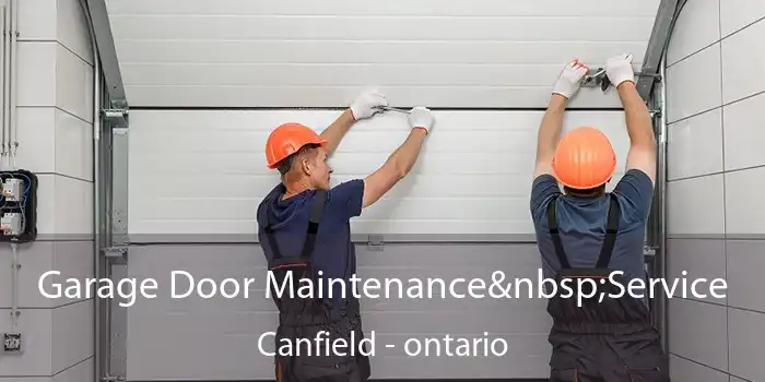 Garage Door Maintenance Service Canfield - ontario