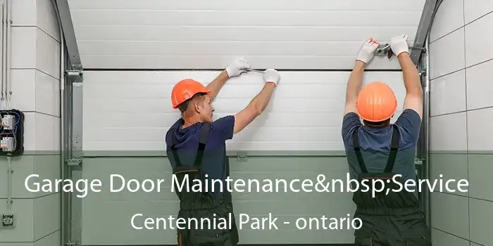 Garage Door Maintenance&nbsp;Service Centennial Park - ontario