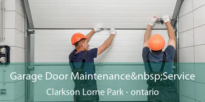 Garage Door Maintenance Service Clarkson Lorne Park - ontario