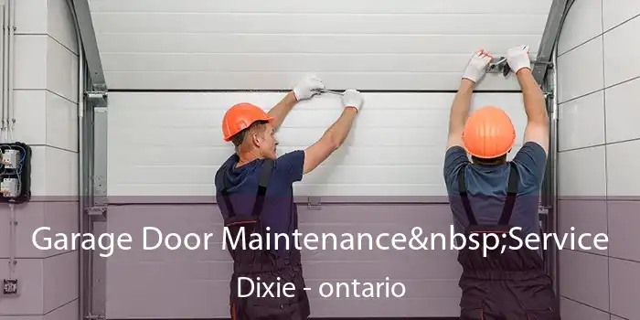 Garage Door Maintenance Service Dixie - ontario