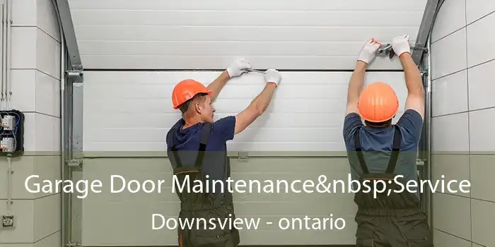 Garage Door Maintenance Service Downsview - ontario