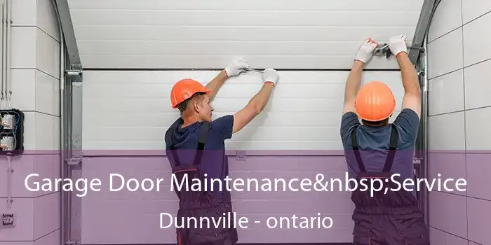 Garage Door Maintenance Service Dunnville - ontario